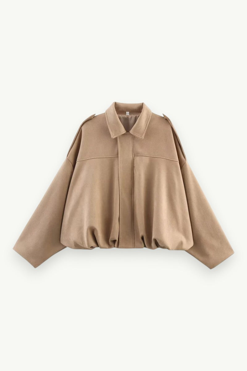 Vintage Preppy Bomber Jacket