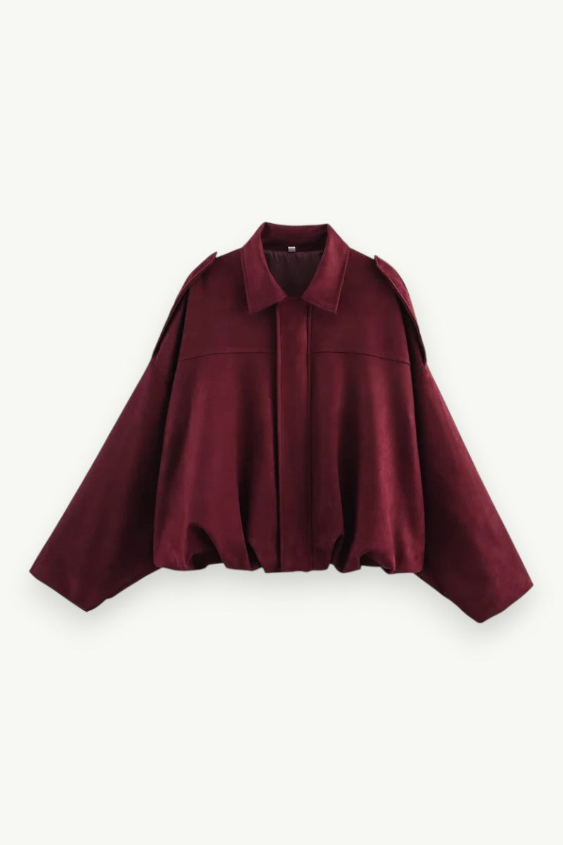 Vintage Preppy Bomber Jacket