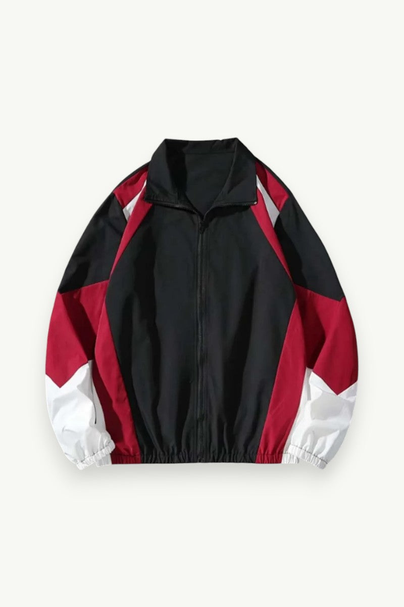 Block Windproof Casual Jacket