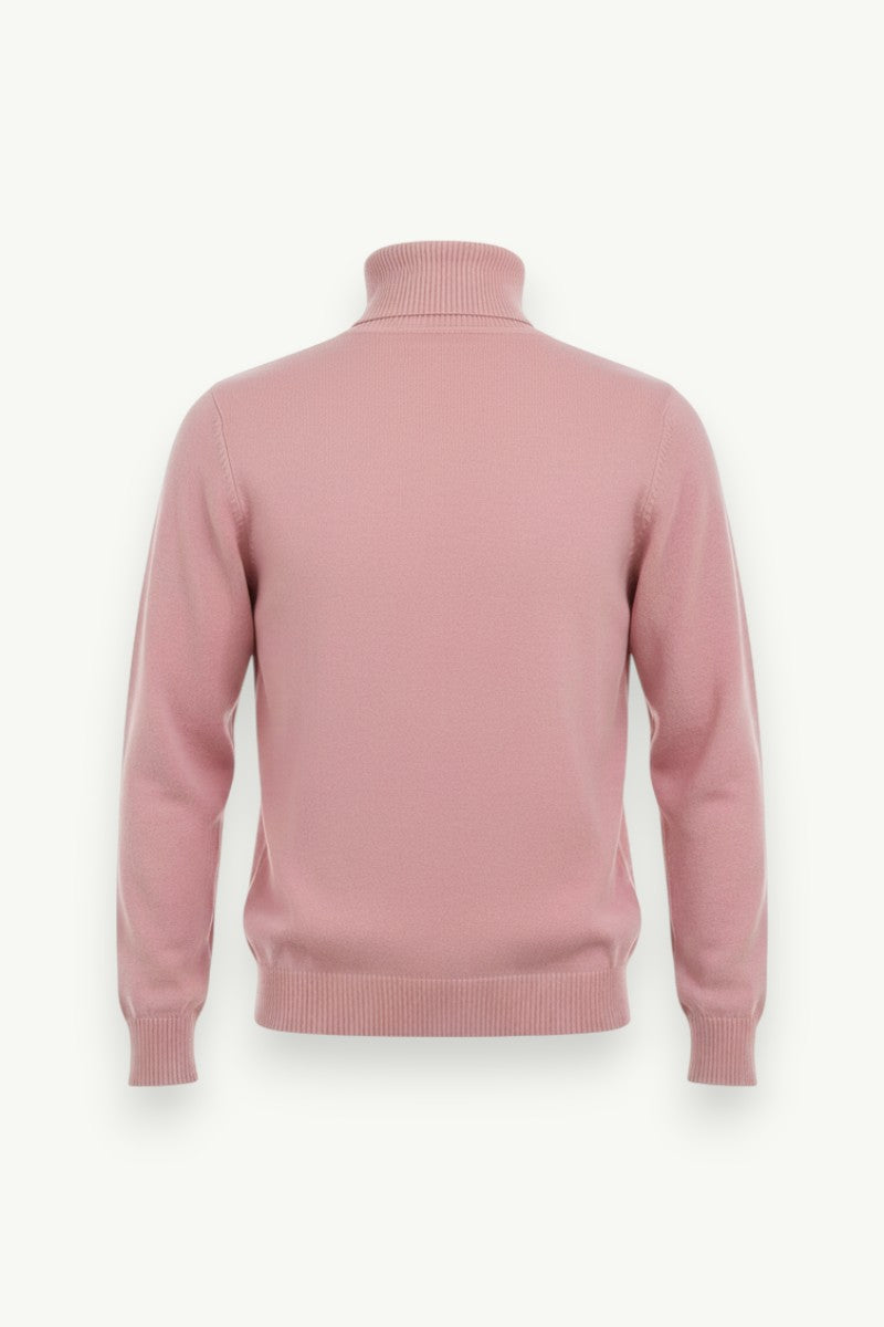 Classic Turtleneck Knit Pullover