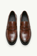 Pointed-Toe Business Loafers