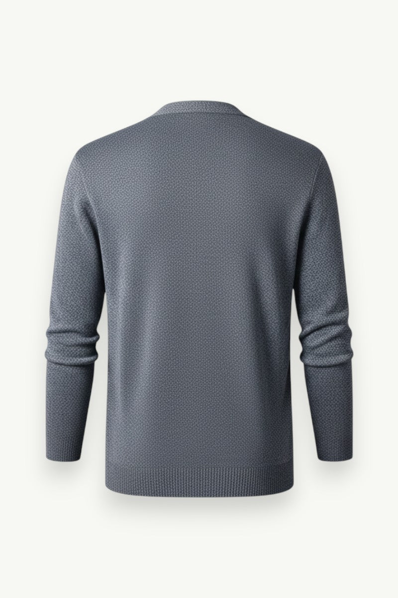 V-Neck Knit Cardigan Jacket