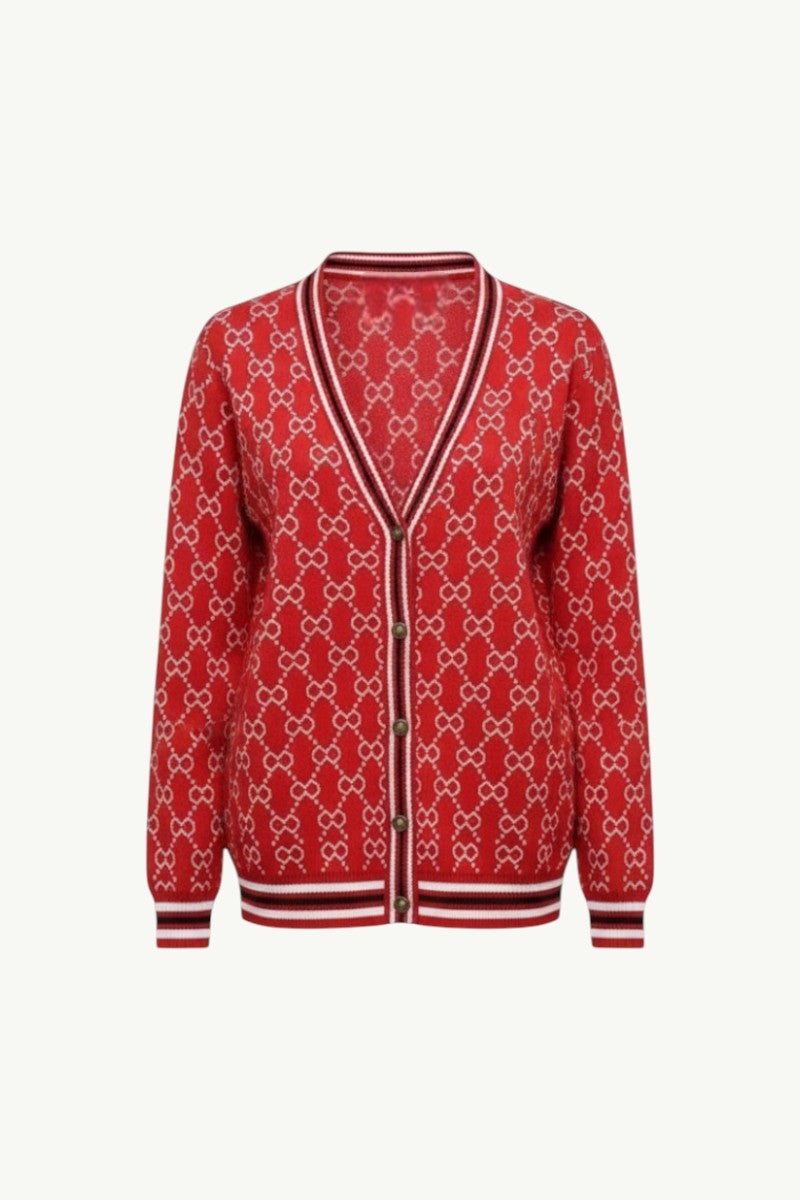 Lightweight V-Neck Knit Cardigan