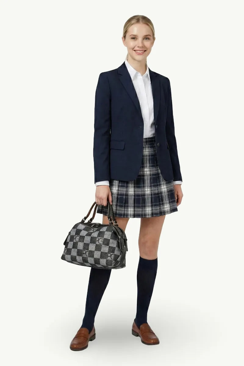 Geometric Bucket Shoulder Bag