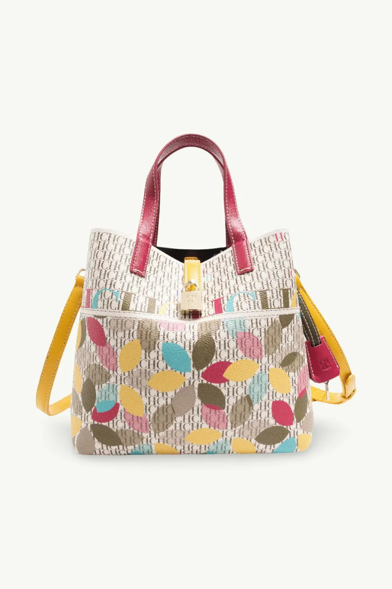 Floral Print Large-Capacity Tote