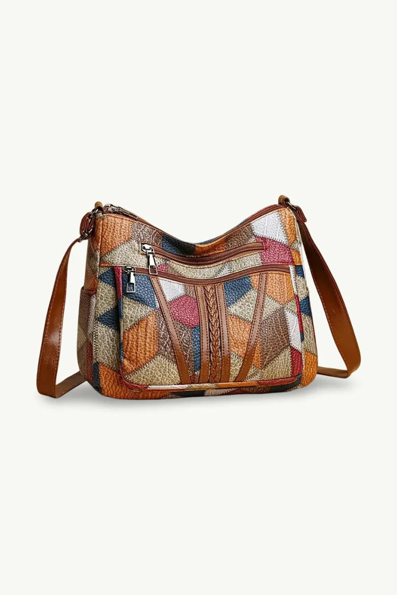 Vintage Patchwork Crossbody Bag