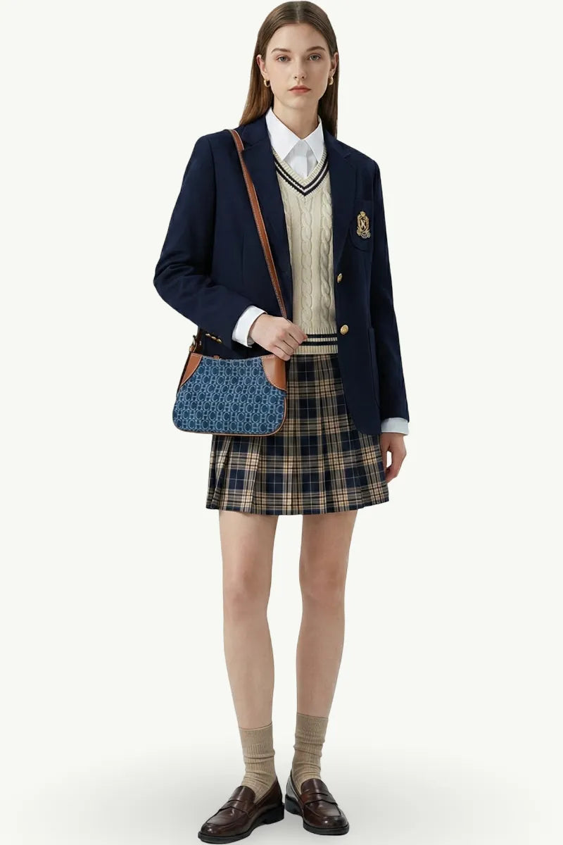 Classic Retro Commuter Shoulder Bag