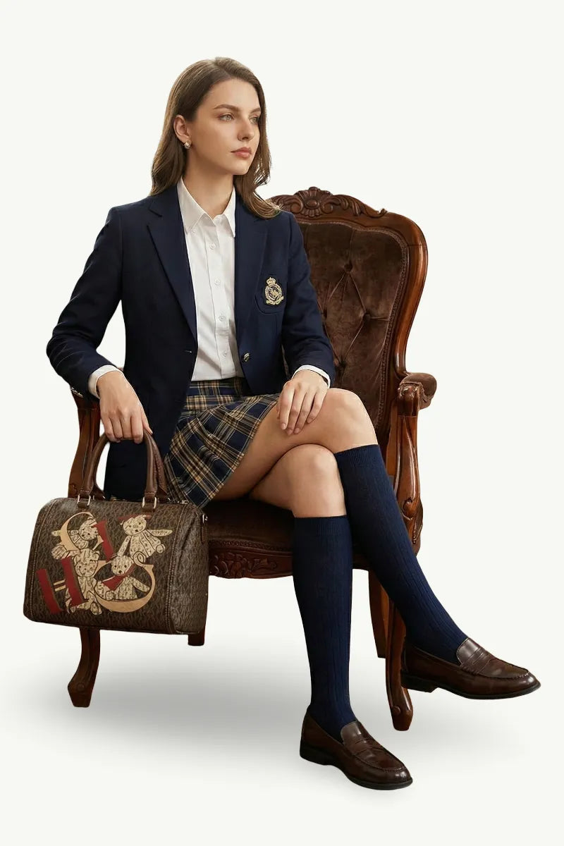 Colorful Monogram Commuter Tote