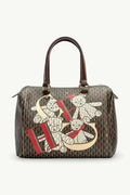 Colorful Monogram Commuter Tote