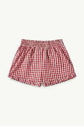 Kawaii Plaid Ruffle Lounge Shorts