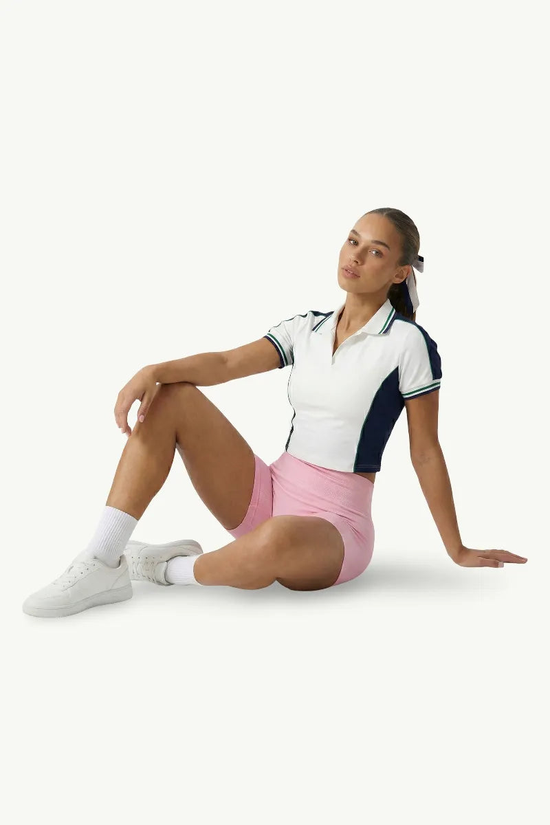 Seamless High-Waist Yoga Shorts