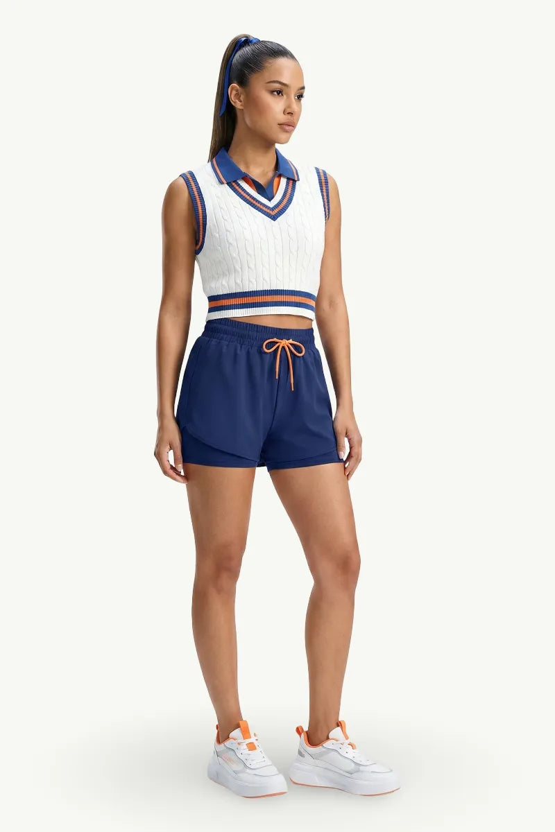 High-Rise Two-in-One Running Shorts